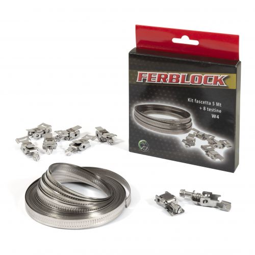 FASCETTA A ROTOLO BANDA 9 MM W2 5 MT